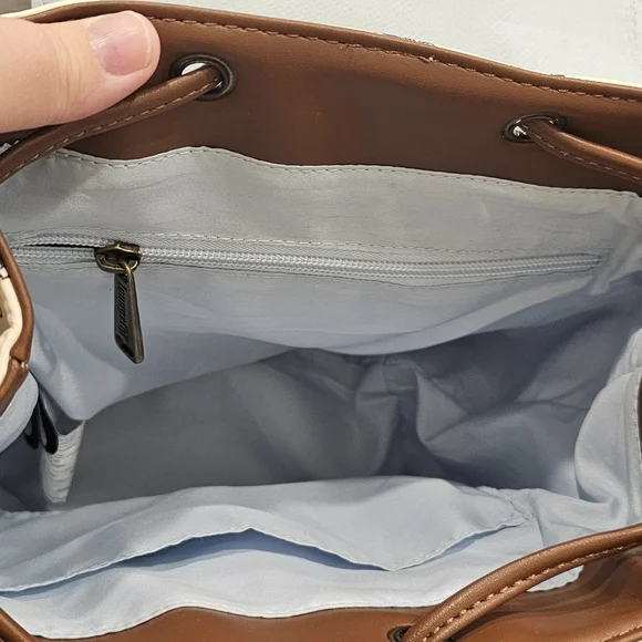 Loungefly Disney Winnie Pooh Character Cream & Brown Print Backpack - Picture 12 of 16